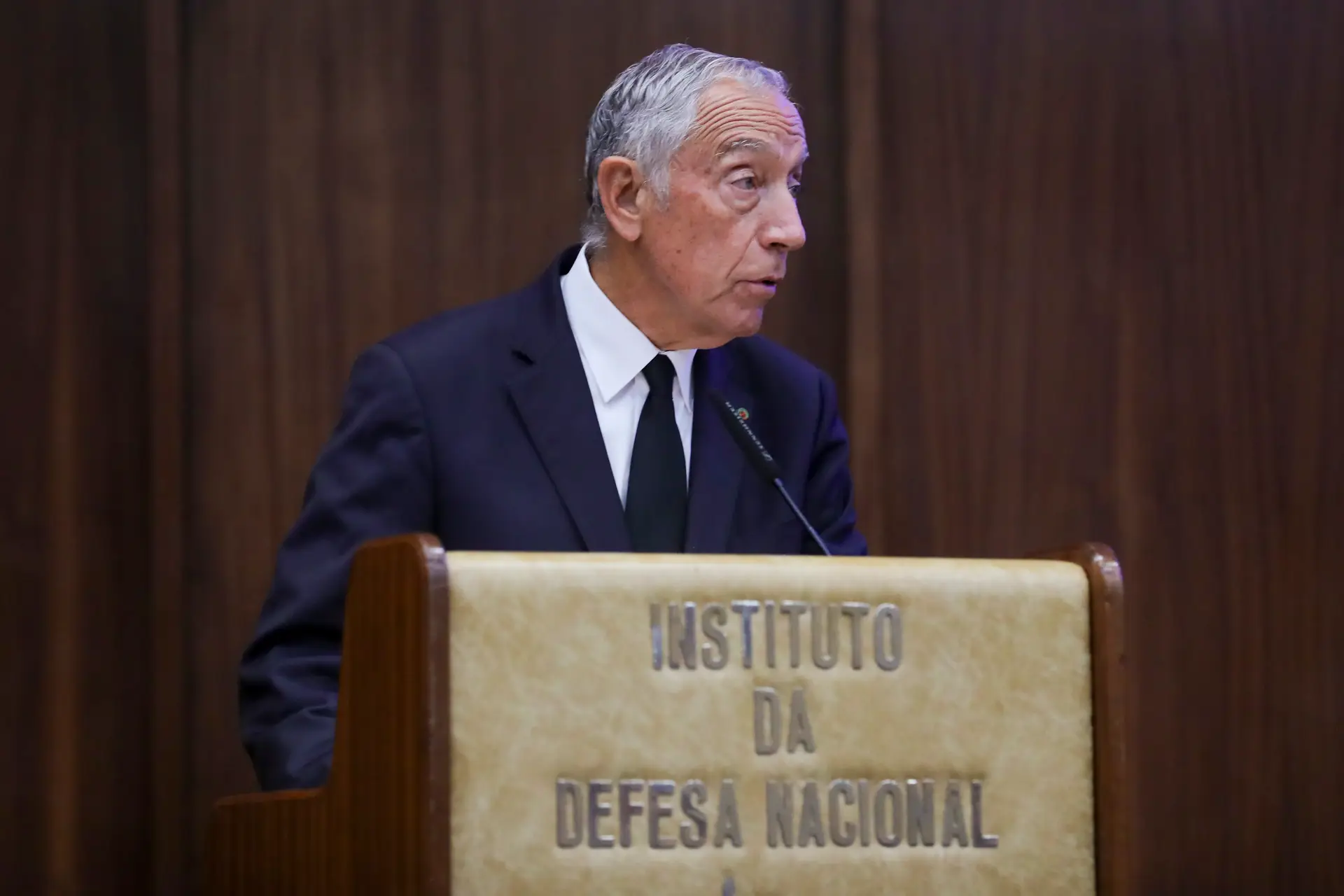 Marcelo defende "nova dignidade" para Segurança e Defesa nas políticas públicas
