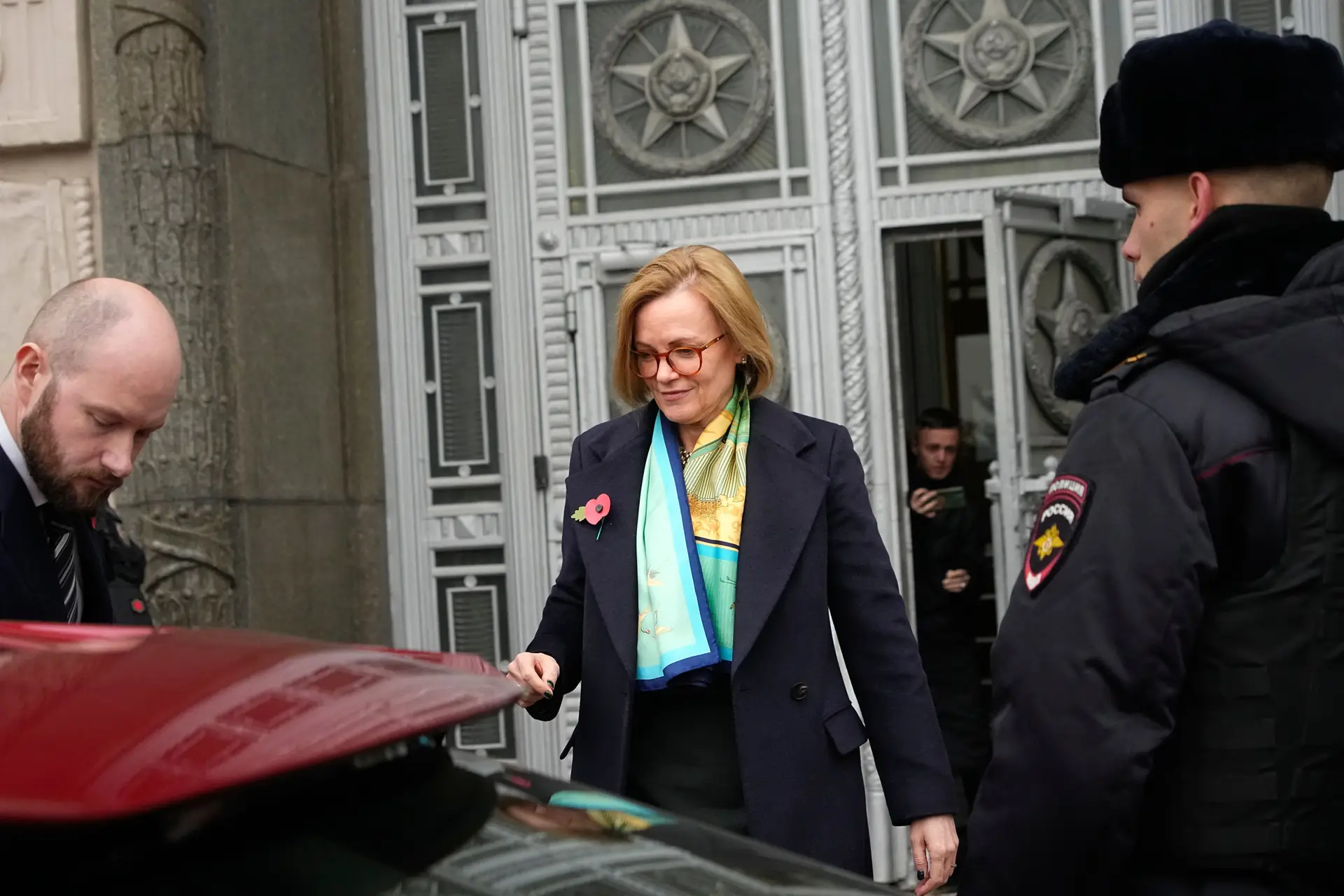 Embaixadora britânica, Deborah Bronnert