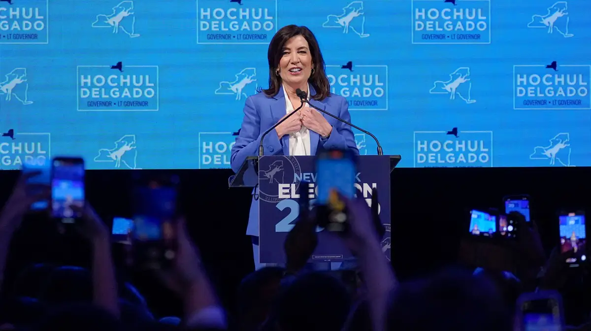 Kathy Hochul, governadora de Nova Iorque.