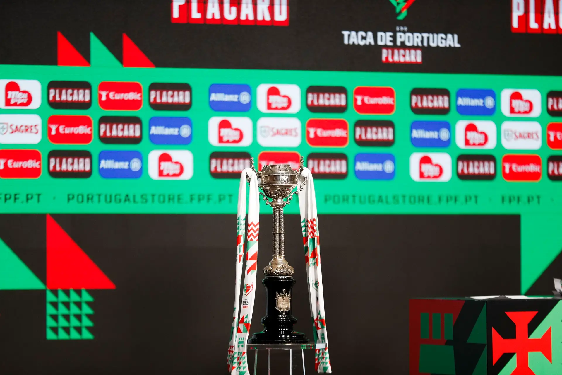 FC Porto, Benfica, Sporting já sabem quem defrontam na Taça de Portugal