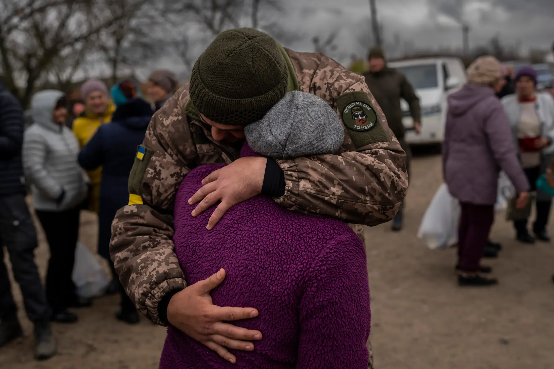 Soldado russo preso em Kherson estava "disfarçado de civil"