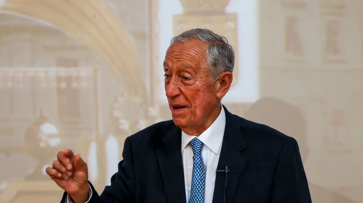 O Presidente da República, Marcelo Rebelo de Sousa.