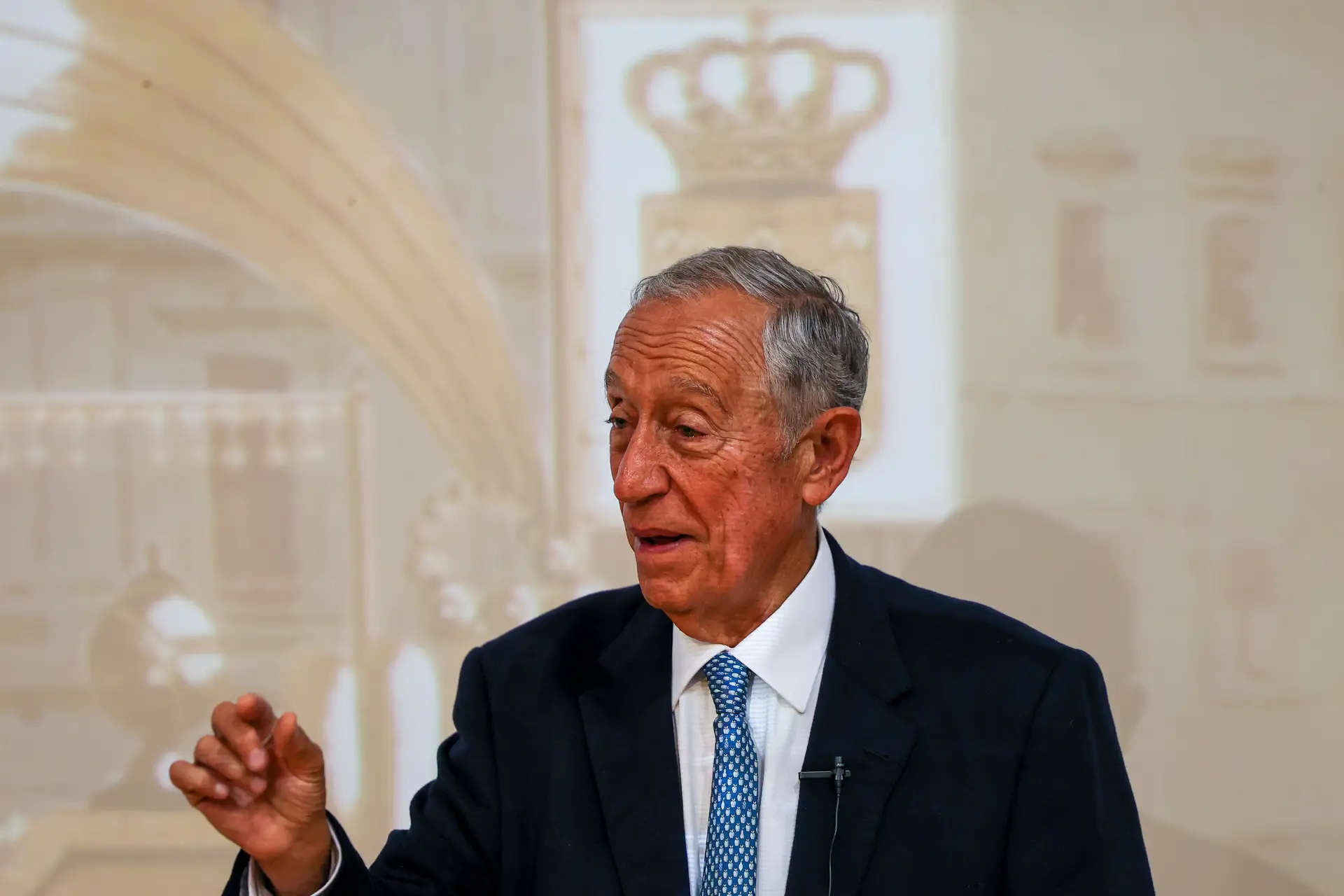 O Presidente da República, Marcelo Rebelo de Sousa.