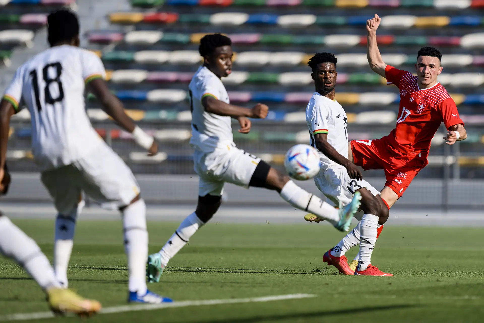Gana vence último jogo antes de defrontar Portugal