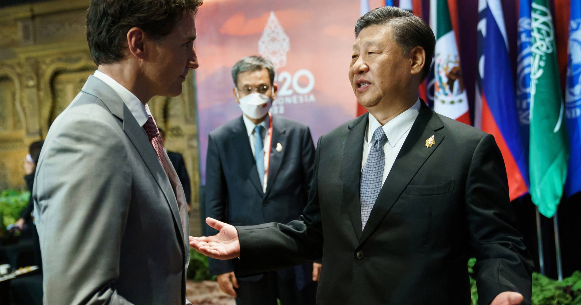 Chinese president scolds Canadian PM at G20 summit