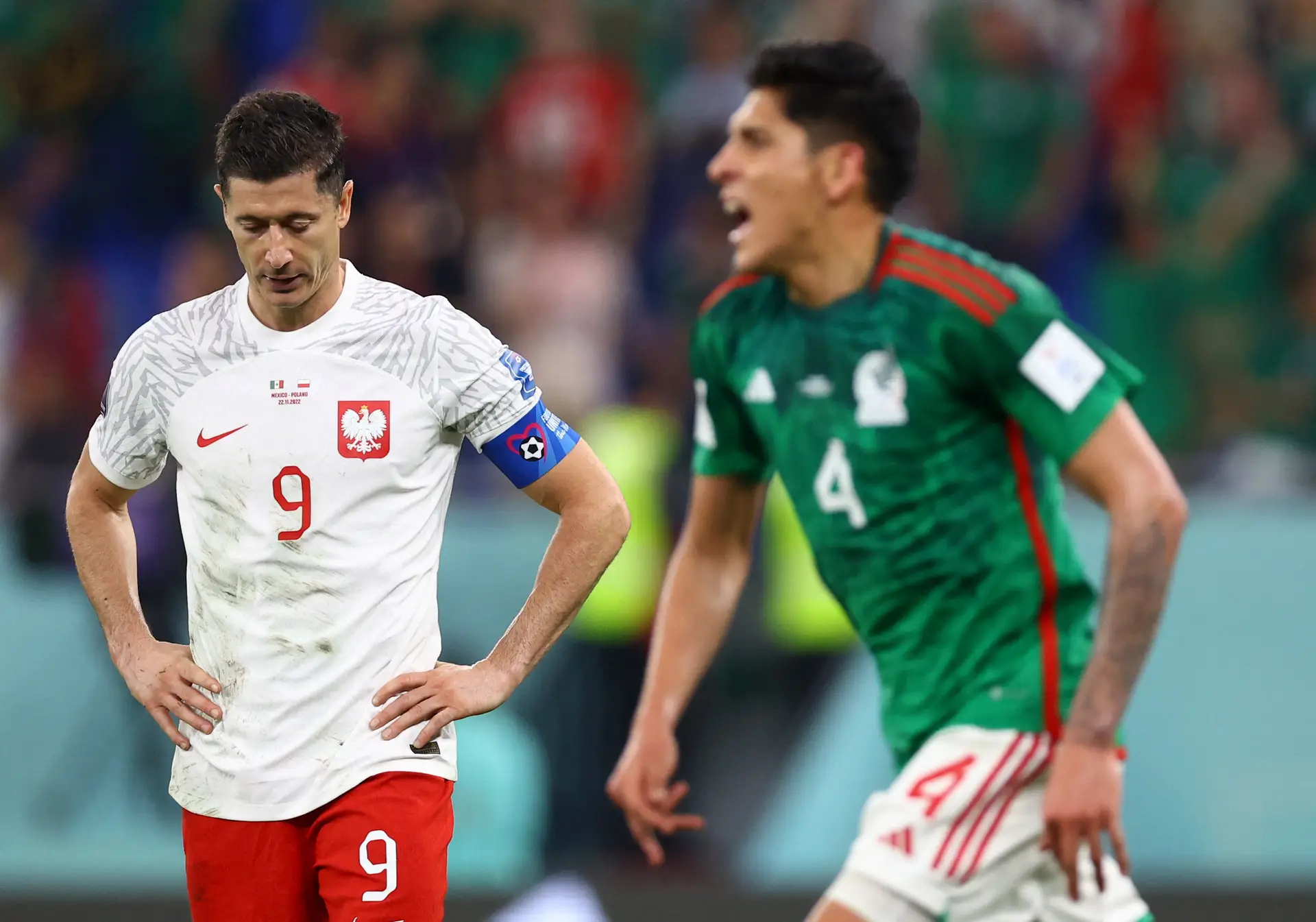 Mundial 2022: Lewandowski falha penálti e México - Polónia acaba sem golos