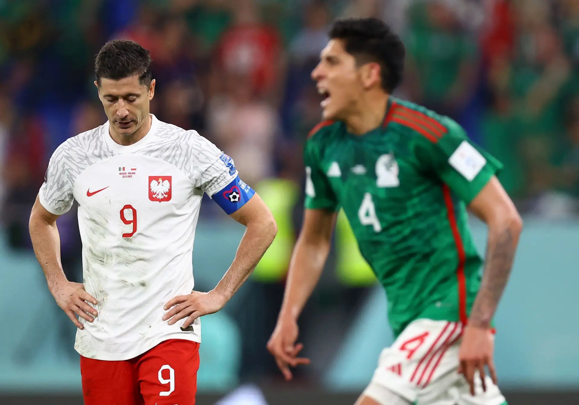 Mundial 2022: Lewandowski falha penálti e México-Polónia acaba sem golos