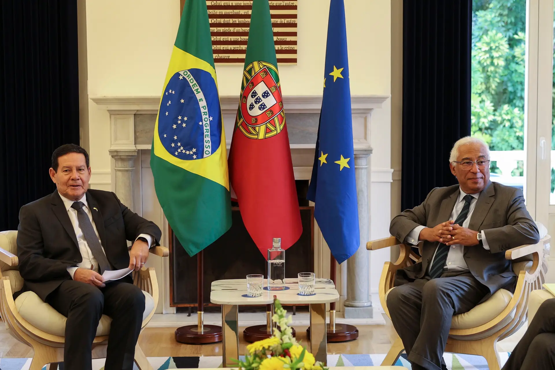 Vice-Presidente do Brasil quer "fortalecer" relações económicas e sociais com Portugal