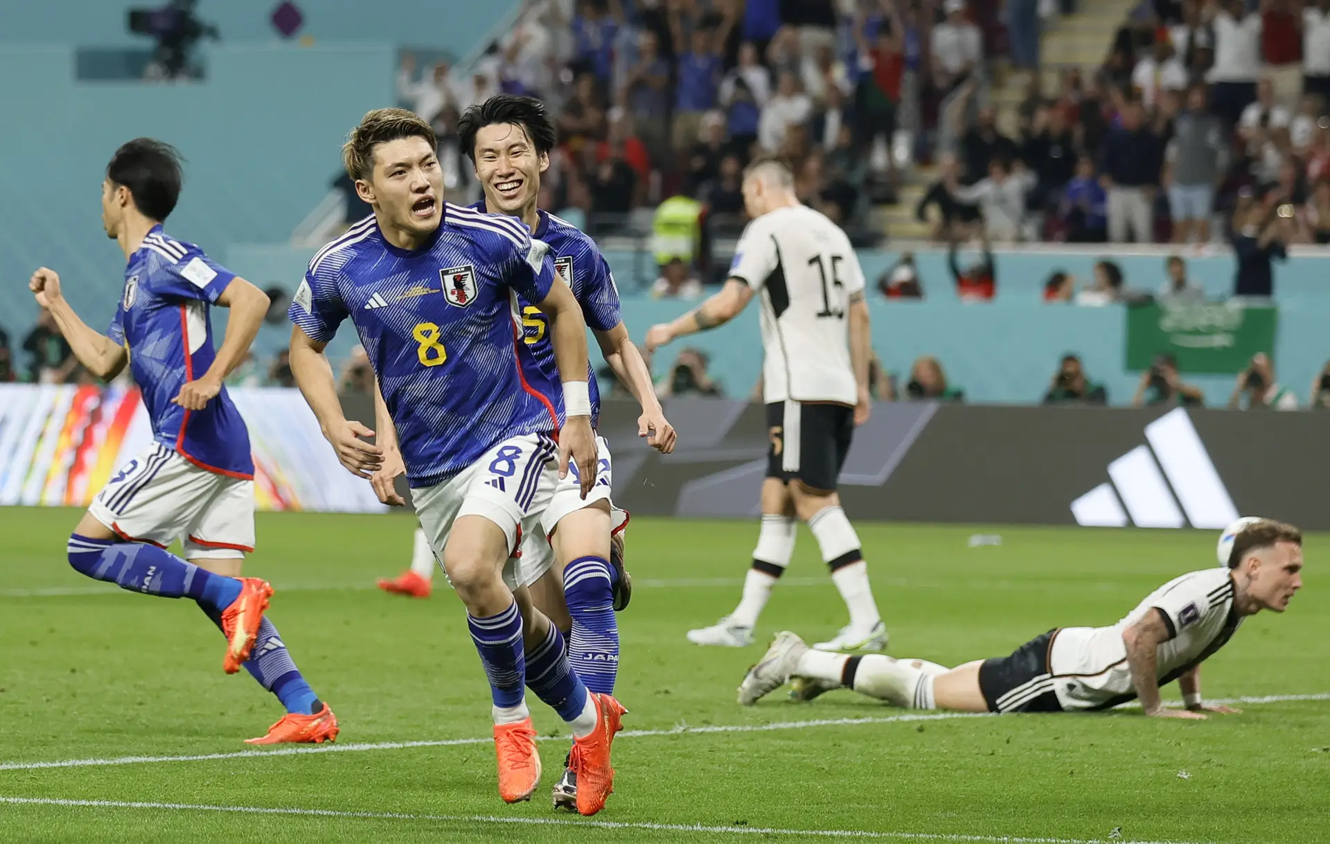 Mundial 2022: Japão surpreende e vence a tetracampeã Alemanha