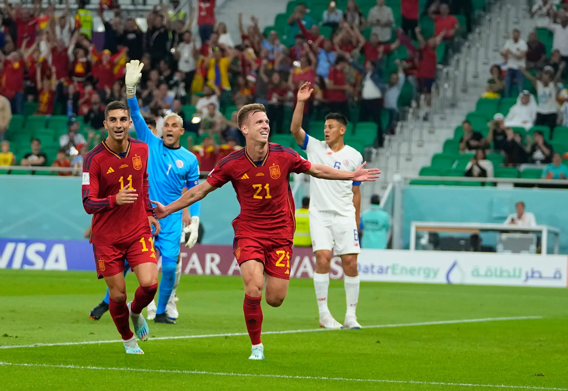 Espanha amassa a Costa Rica e bate recorde com goleada histórica -  23/11/2022 - UOL Esporte