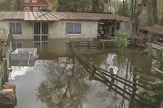 Cheias na Galiza: "Está tudo inundado"