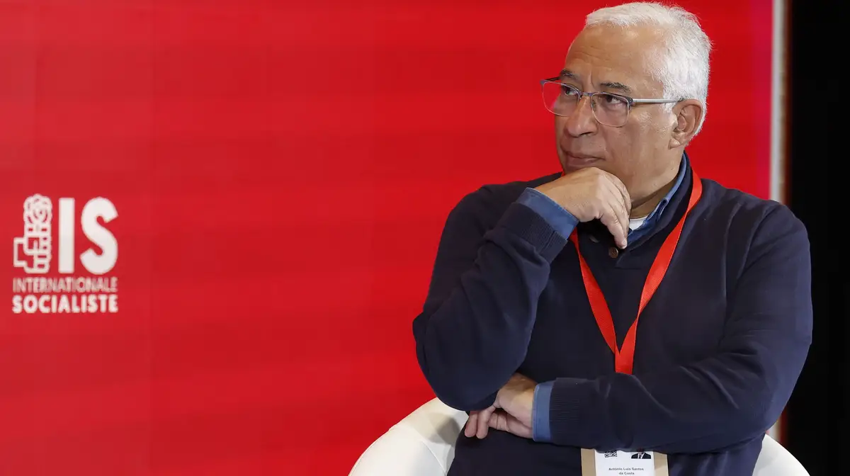O primeiro-ministro António Costa em Madrid