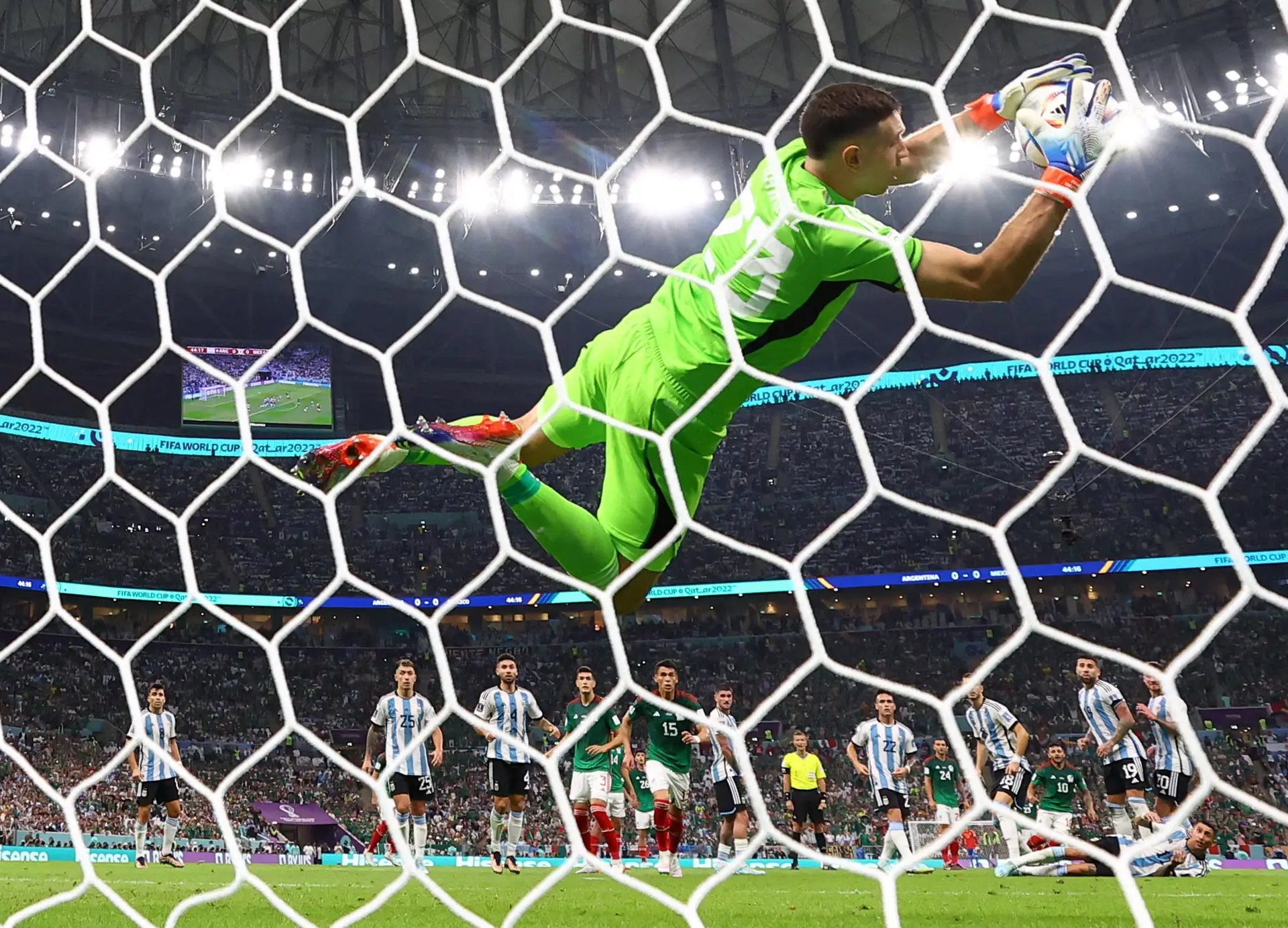Seleção das "pampas" consegue primeira vitória: as imagens do Argentina-México