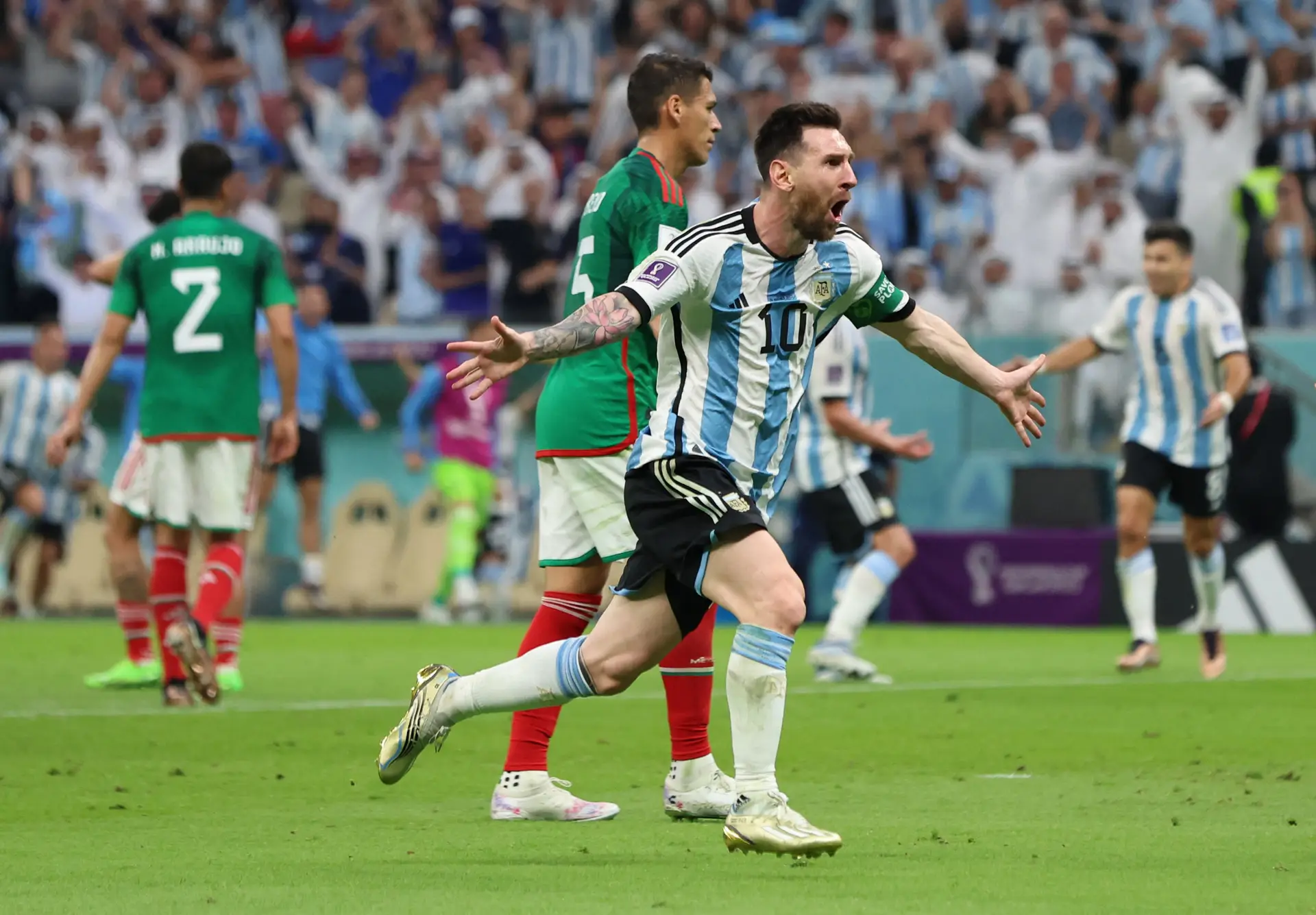 Argentina vence México e deixa tudo em aberto no grupo C