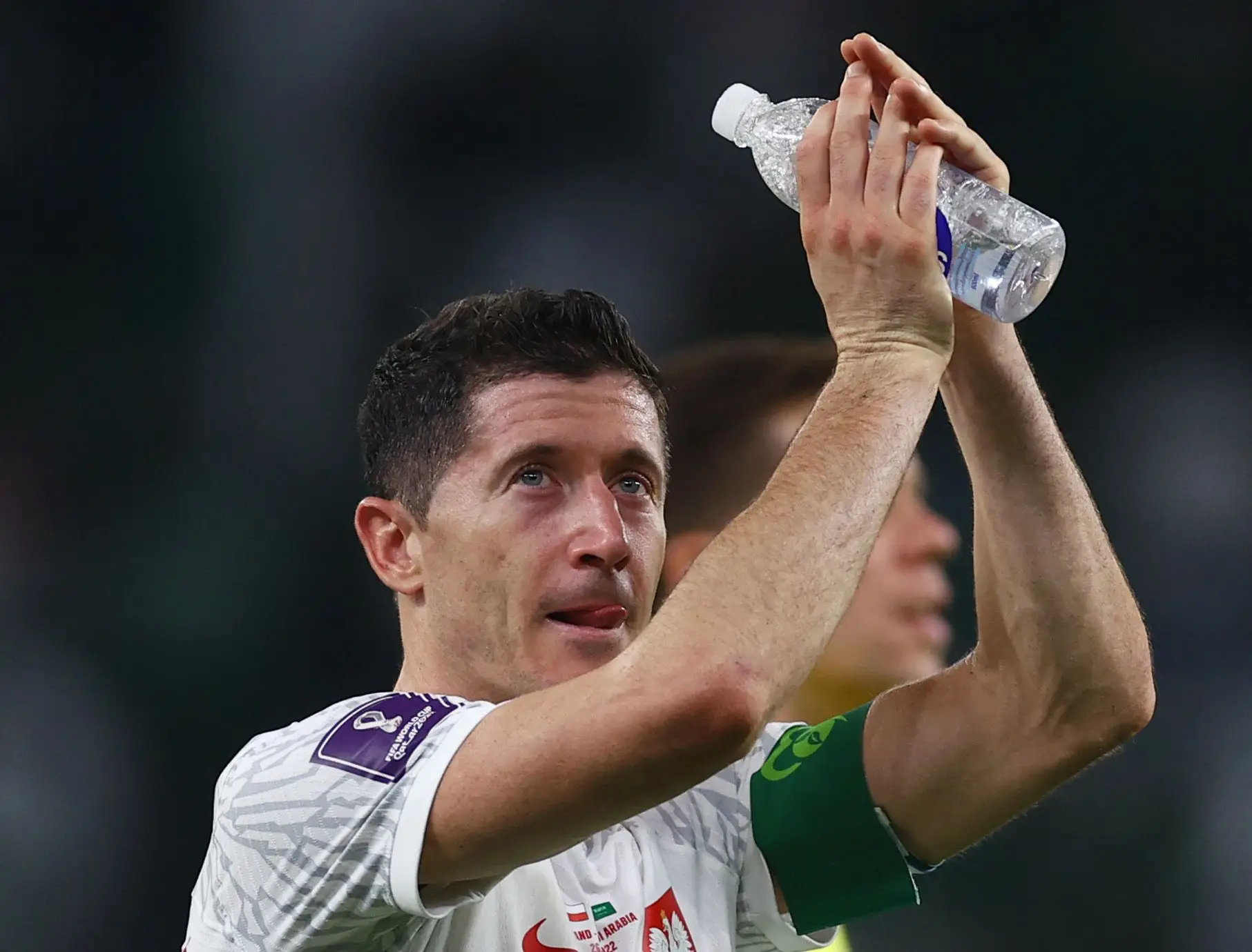 Lewandowski vai às lágrimas com primeiro golo em Mundiais