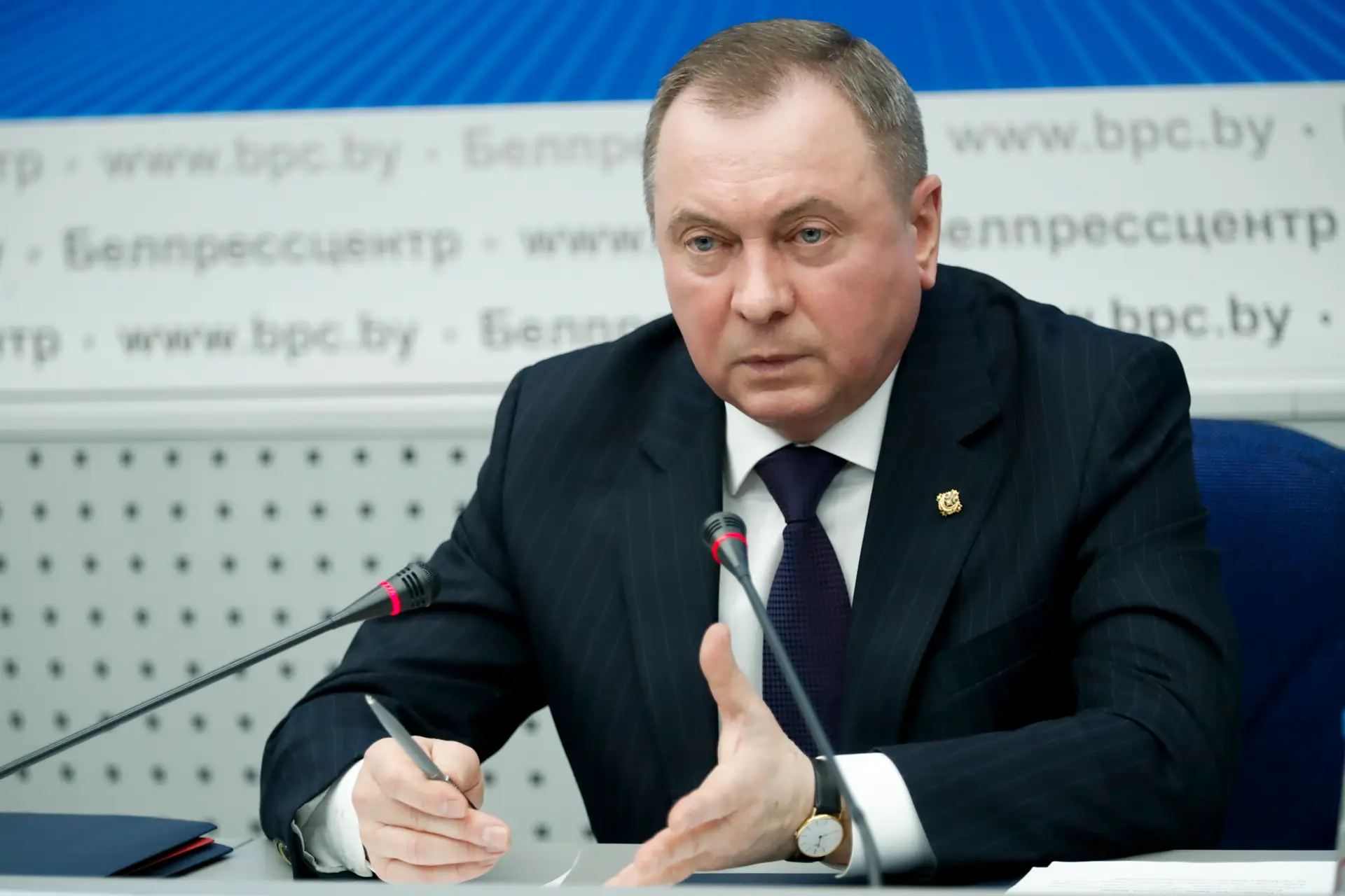Ministro dos Negócios Estrangeiros da Bielorrússia morre repentinamente