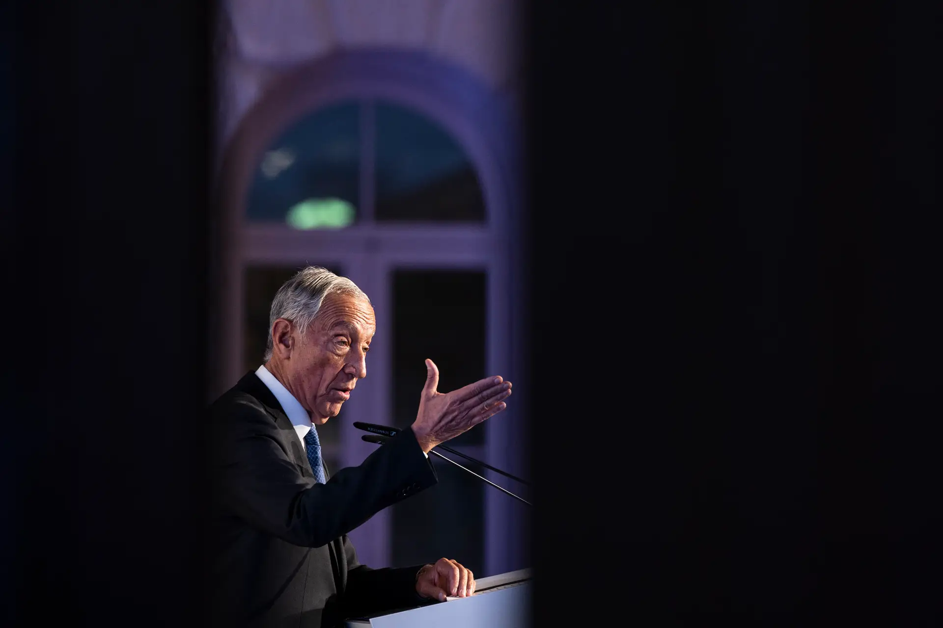 O Presidente da República, Marcelo Rebelo de Sousa, intervém na cerimónia “Portugal Justo” - 13.ª Edição do Prémio Manuel António da Mota.