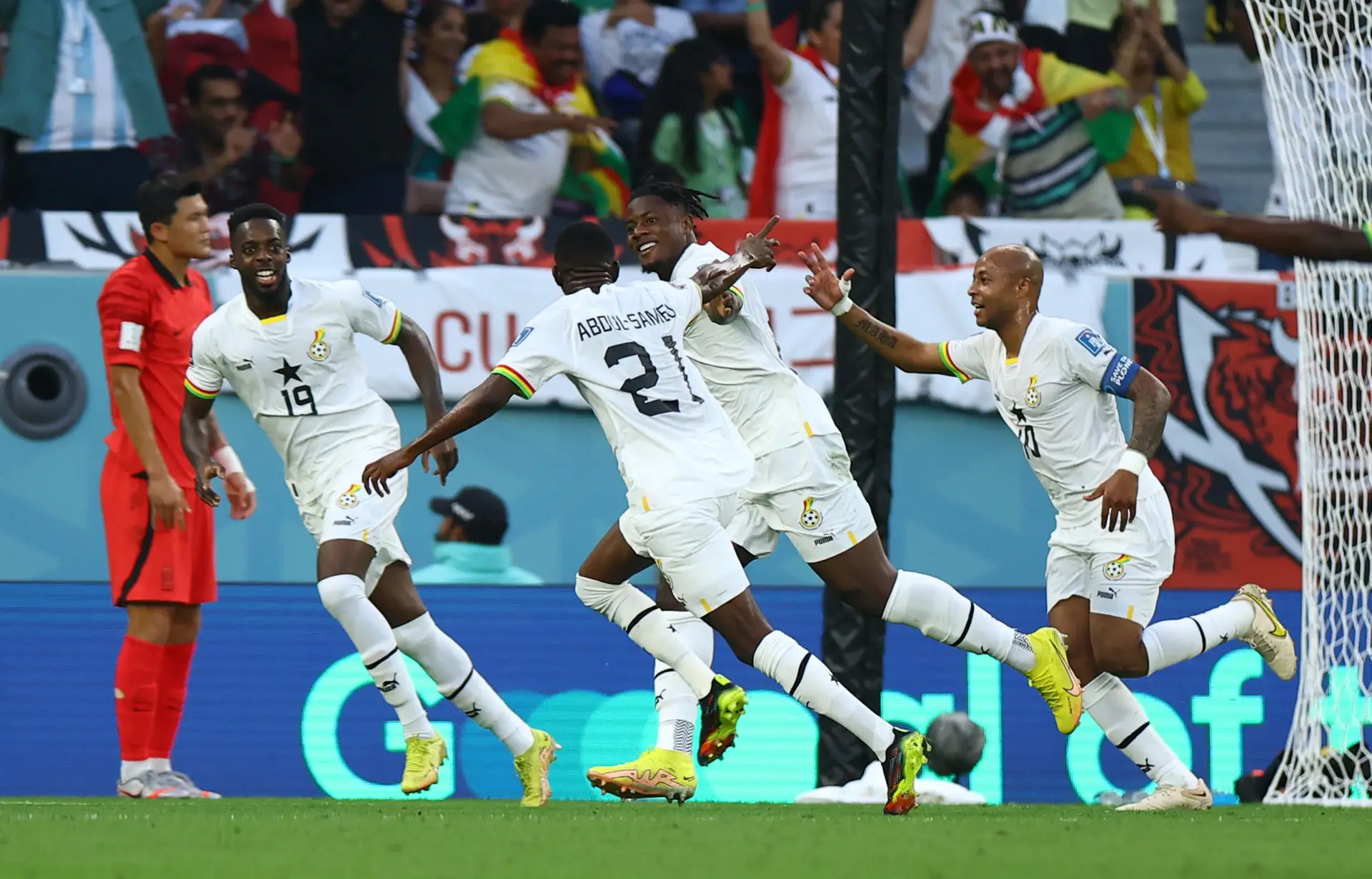 Mundial 2022: Gana vence Coreia do Sul e “cola-se” a Portugal na liderança