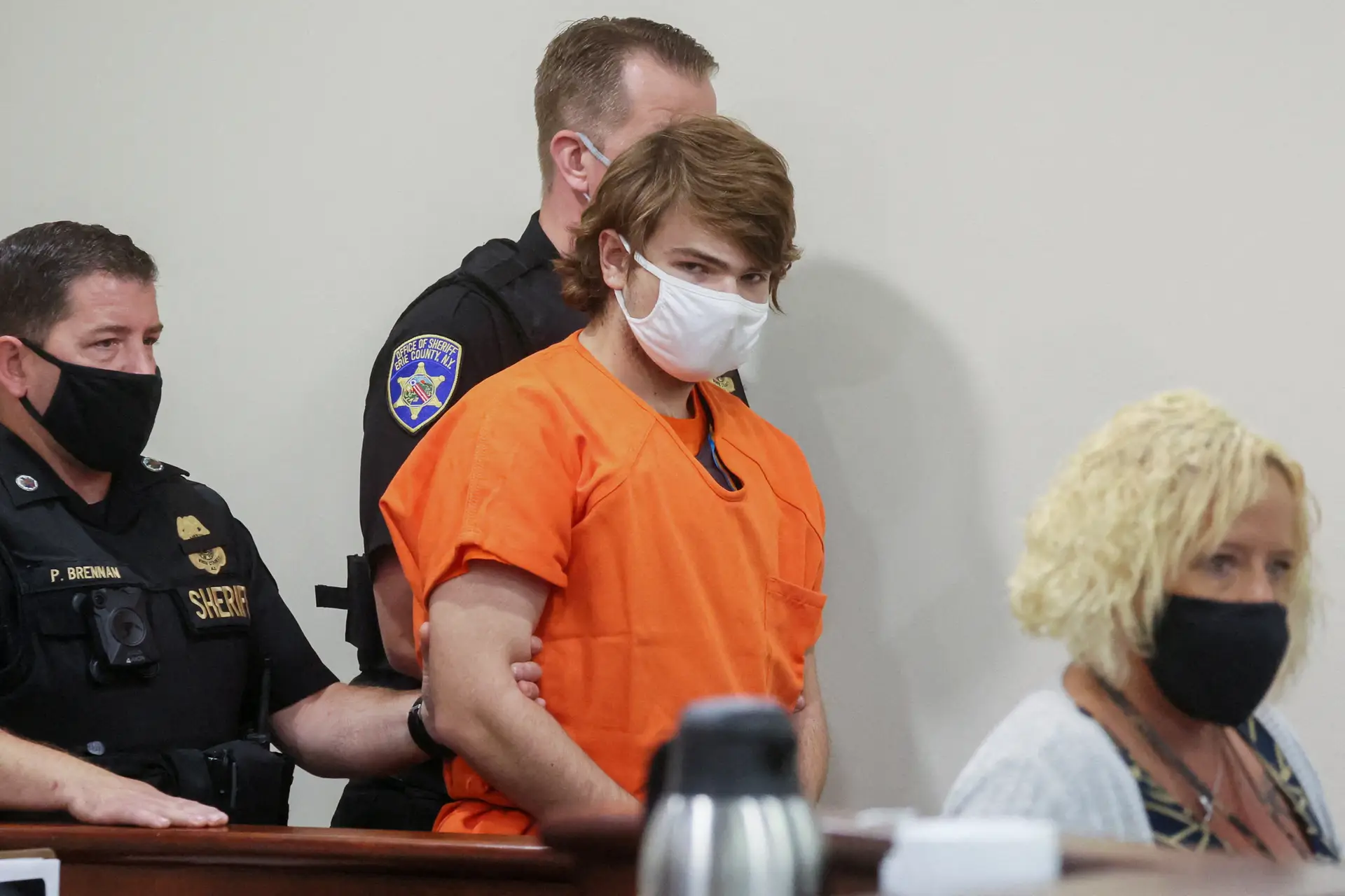 Payton Gendron, autor de um tiroteio que matou 10 pessoas num supermercado nos Estados Unidos.
