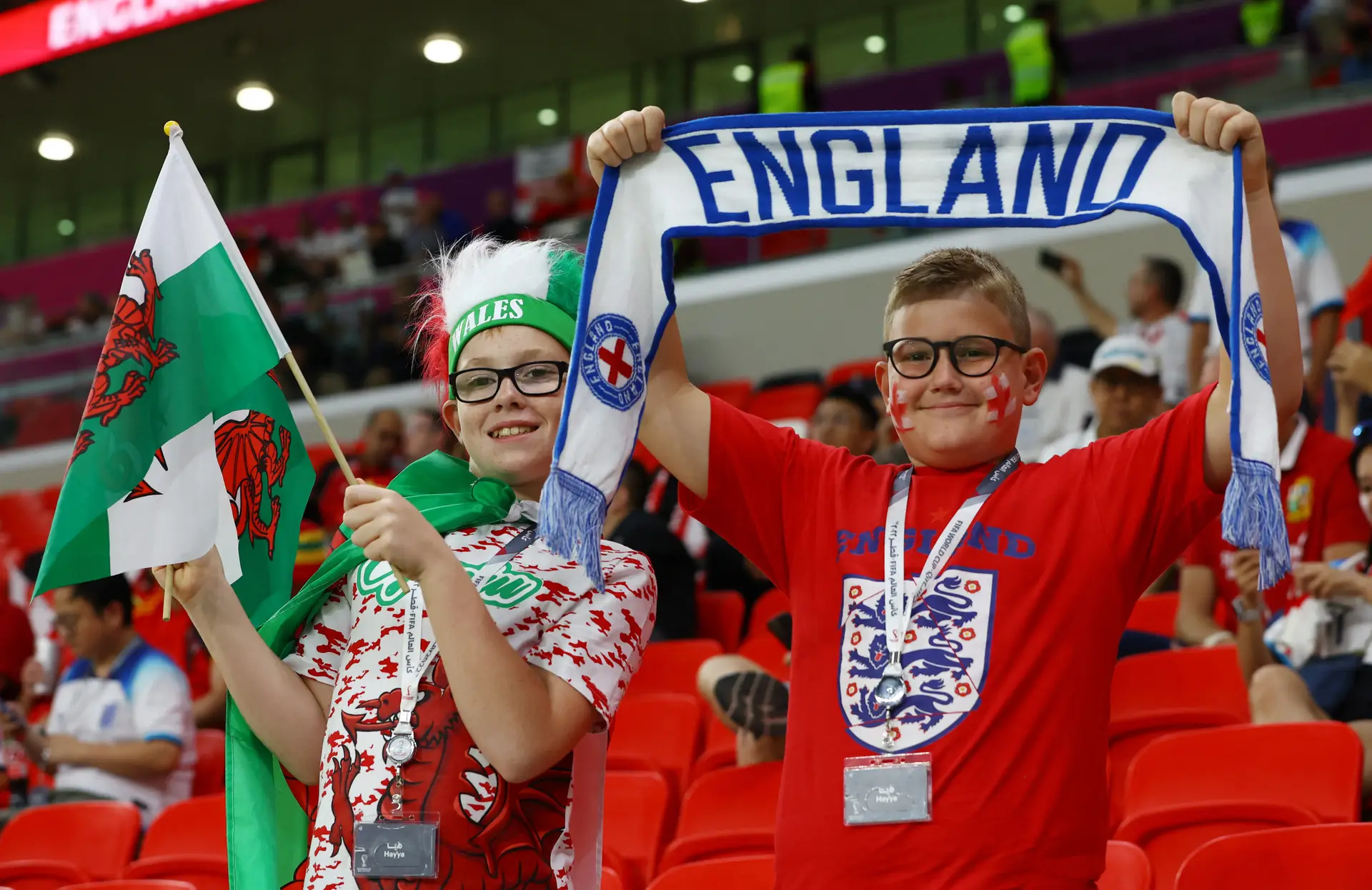 O adeus galês ao Mundial 2022: as imagens do País de Gales-Inglaterra
