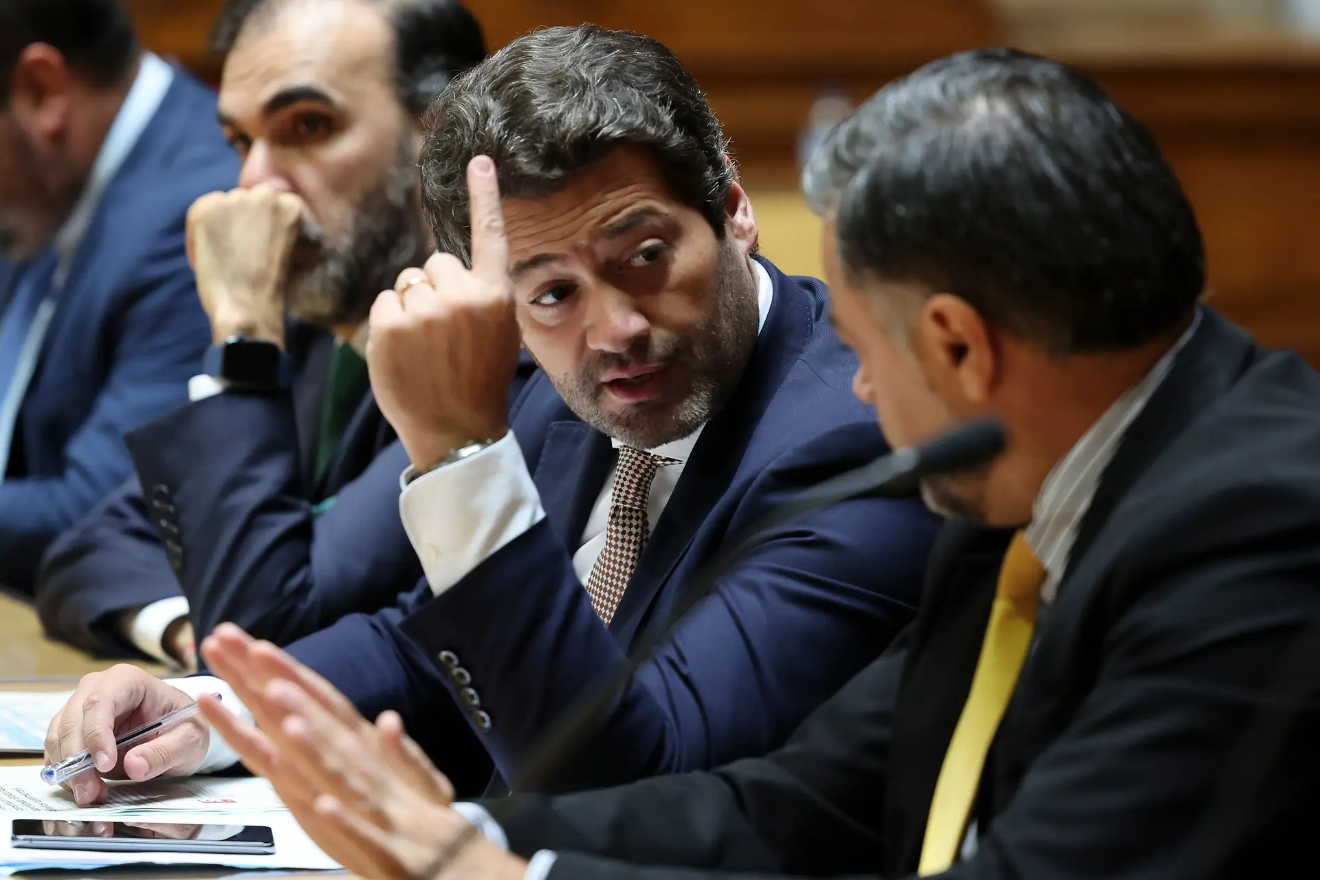 Revisão constitucional: André Ventura acusa PS e PSD de "taticismo político"