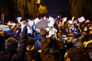 "Estamos a apagar o histórico de mensagens": manifestantes interrogados após protestos na China