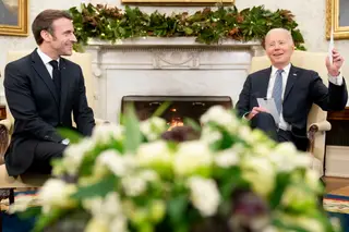 Macron enaltece relação com os EUA e lembra que são "irmãos de armas"