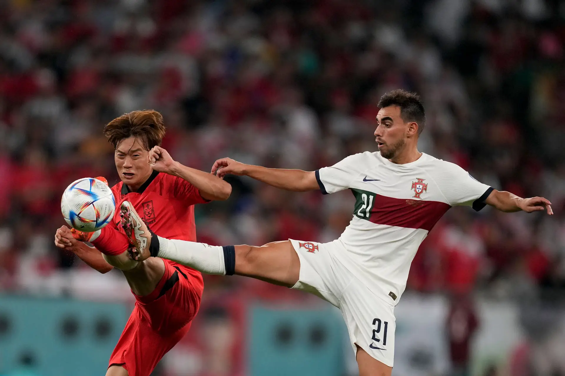 Portugal luta, mas empata com EUA e cai na fase de grupos do Mundial