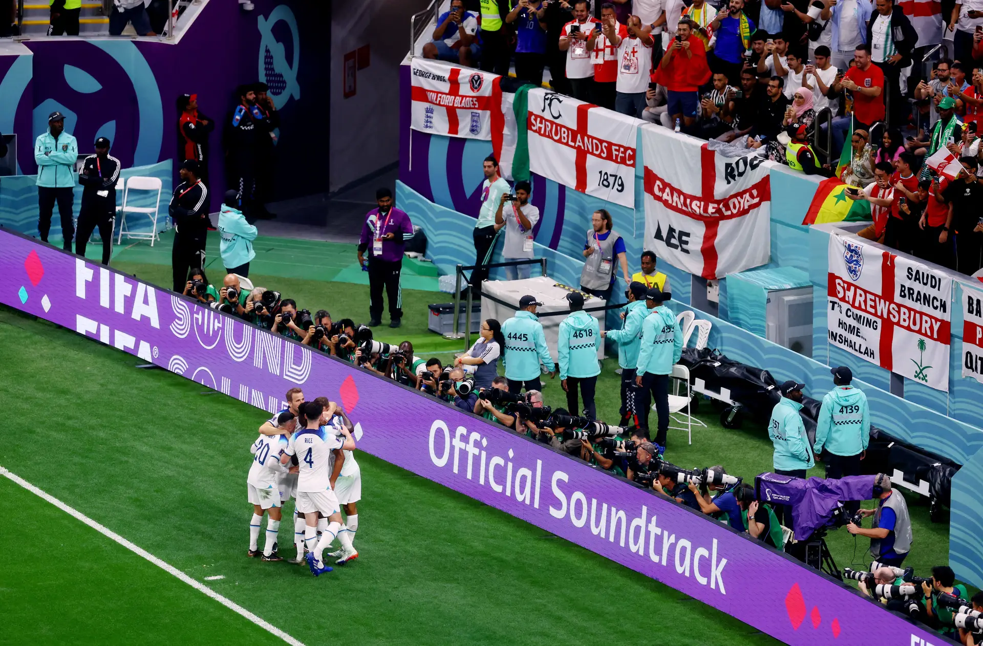 Inglaterra está nos quartos de final do Mundial 2022