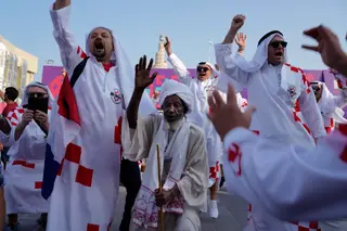 Vestir como um “verdadeiro qatari” com a ajuda de uma portuguesa