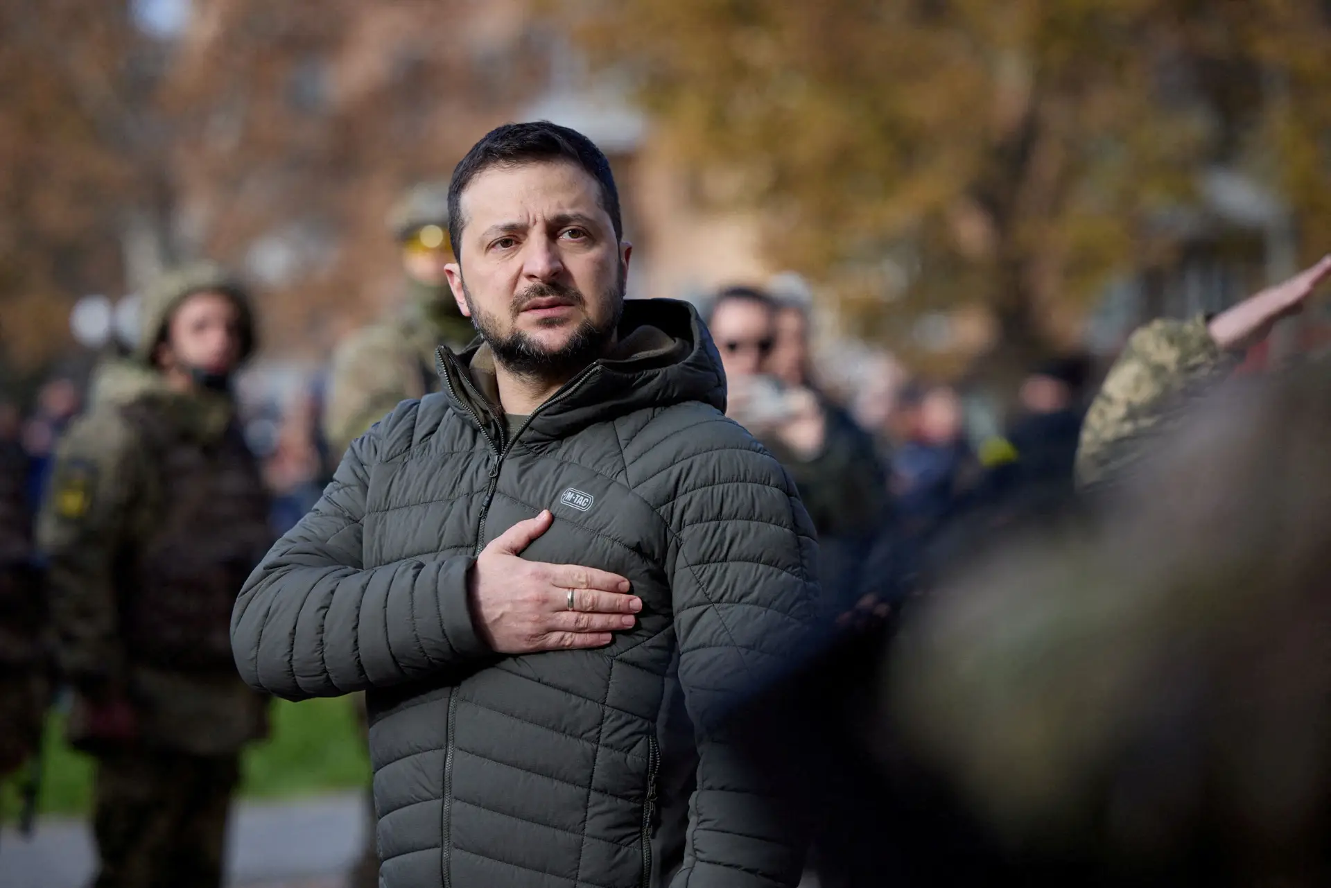 Zelensky eleito Personalidade do Ano pelo Financial Times