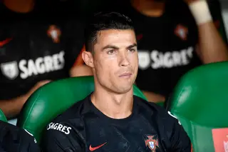 Ronaldo foi um dos ausentes do treino da seleção nacional