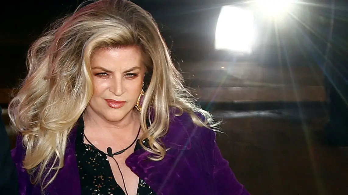A atriz Kirstie Alley.