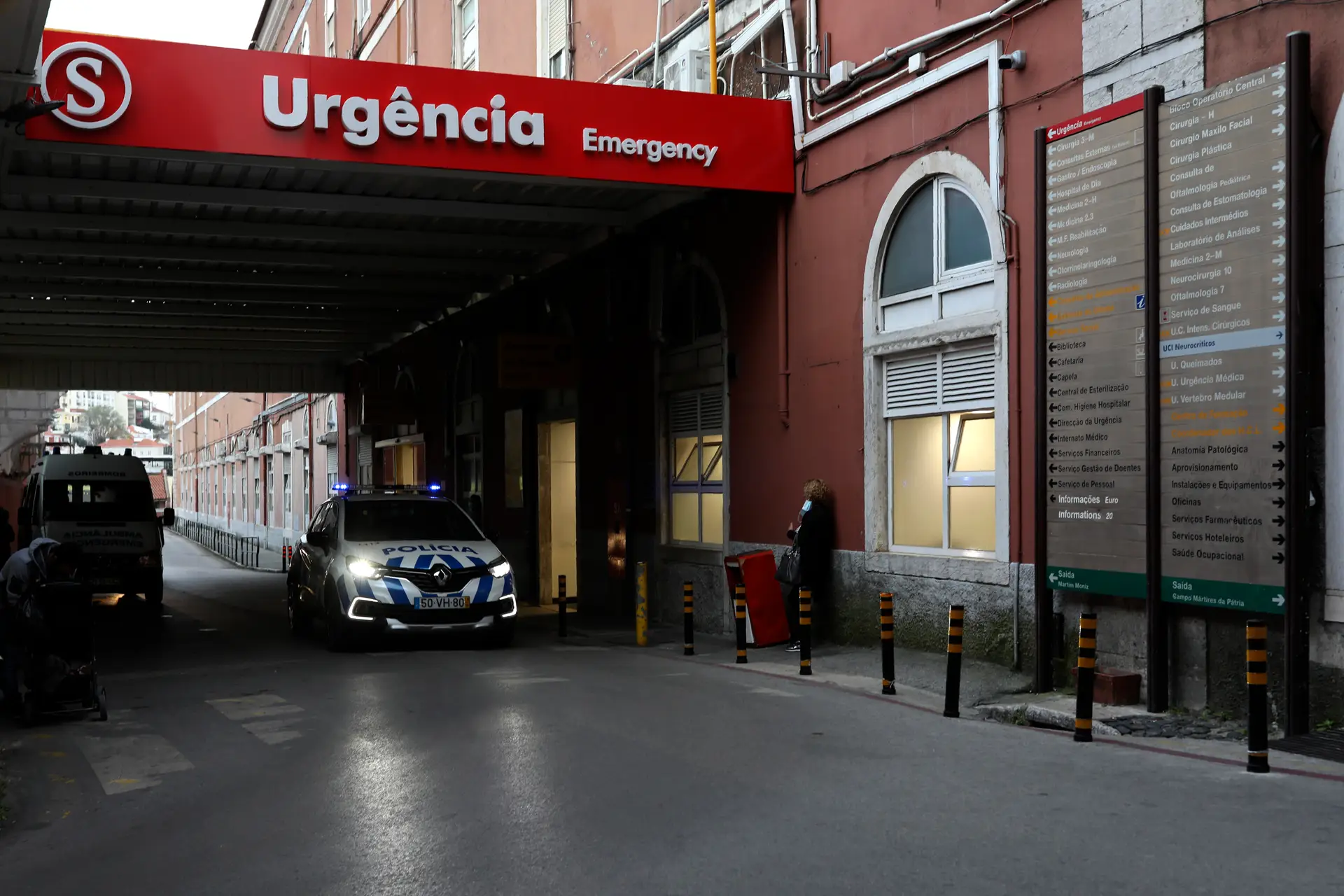 Urgências sobrelotadas nos hospitais em vários pontos do país
