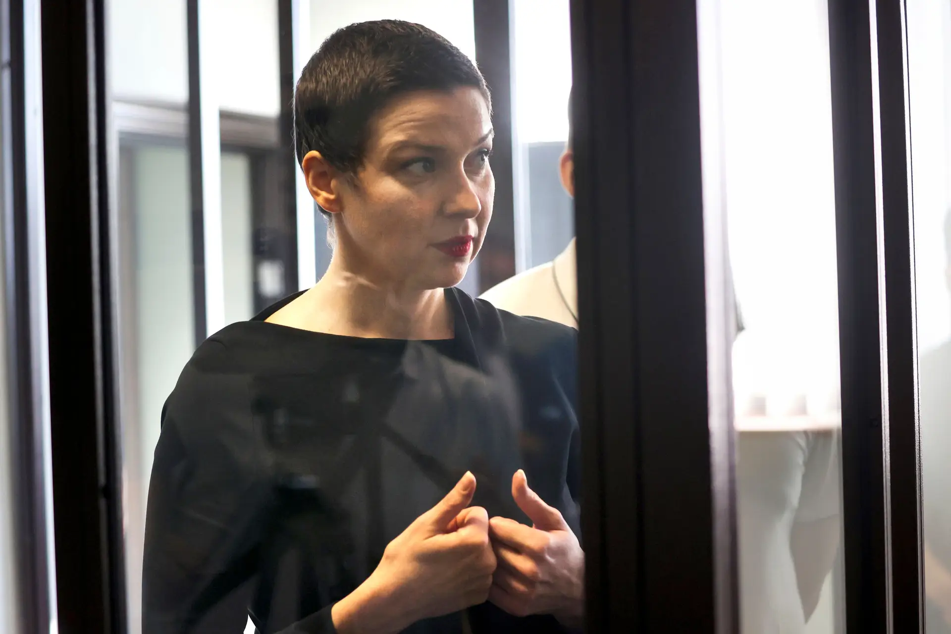 Maria Kolesnikova em agosto 2021