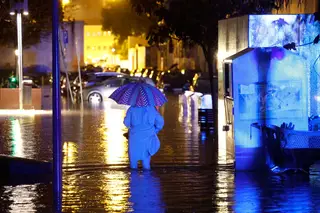 As imagens de uma noite caótica na Grande Lisboa