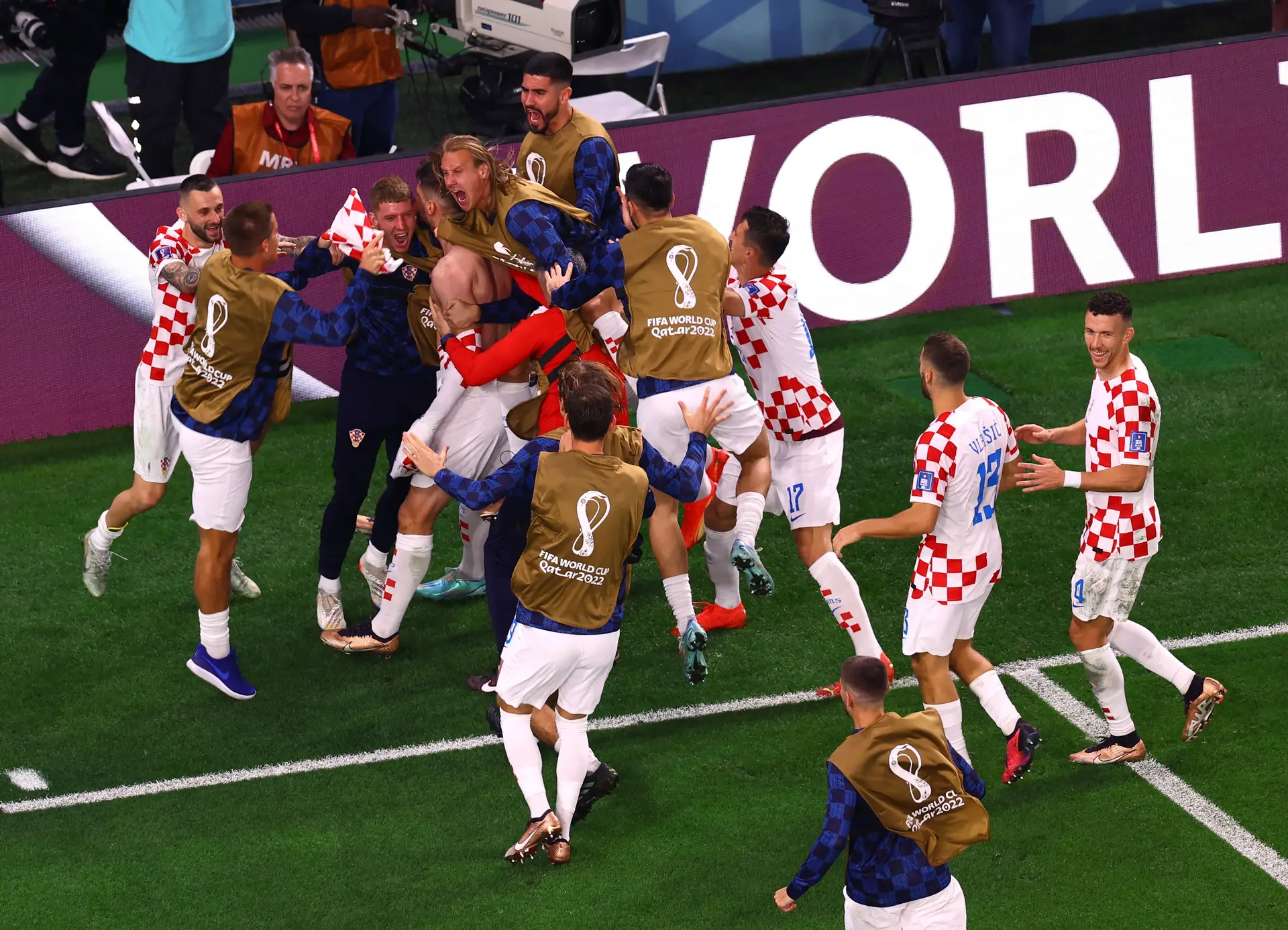 Mundial 2022: Croácia vence Brasil e garante presença nas meias-finais
