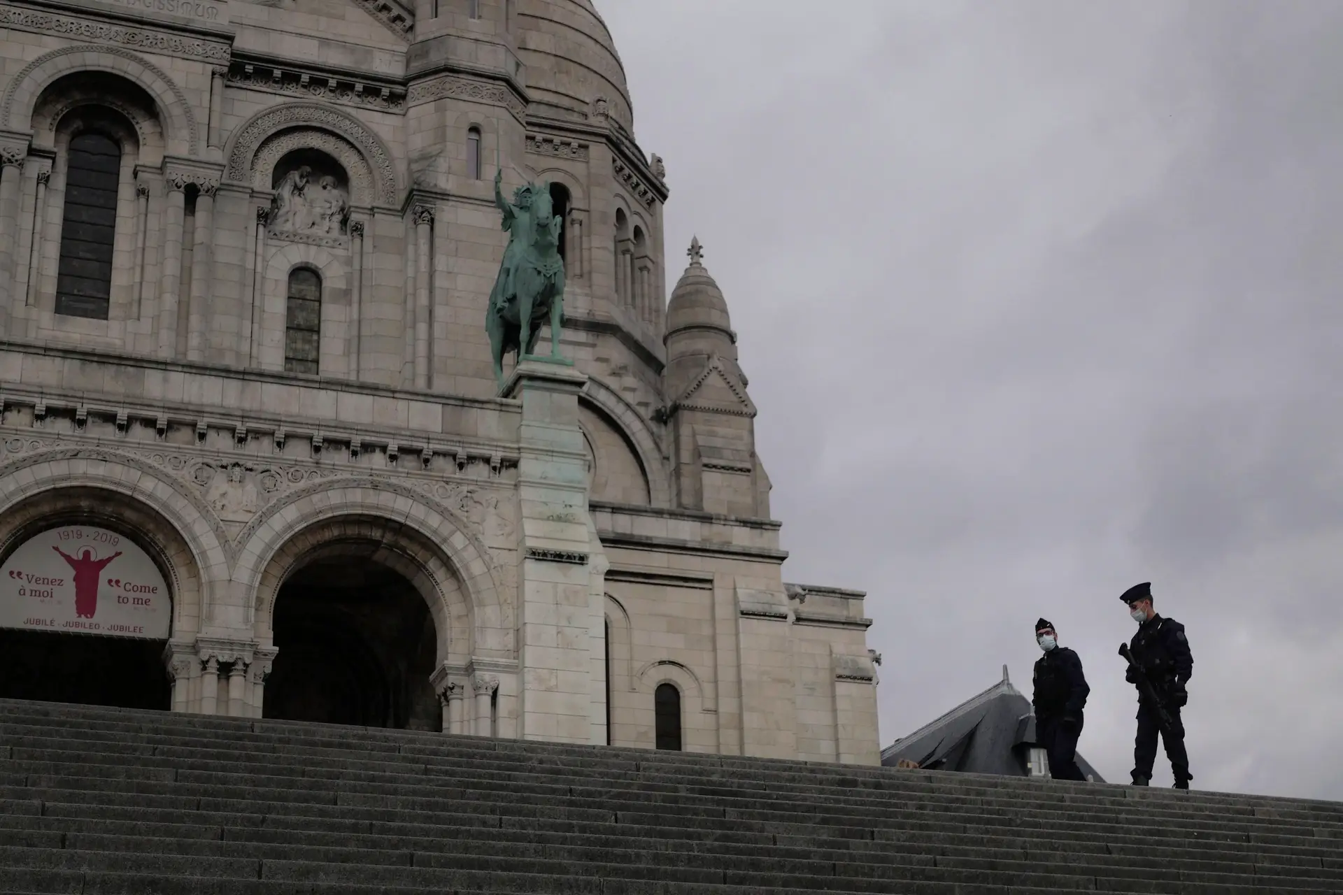 Basílica do "Sacré Coeur" de Paris