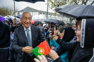Foi "doloroso" mas "há coisas mais graves na vida", diz Marcelo sobre eliminação de Portugal