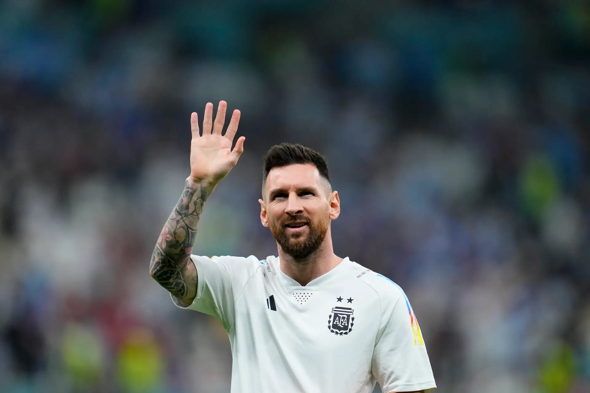 Messi iguala recorde de jogos em Mundiais