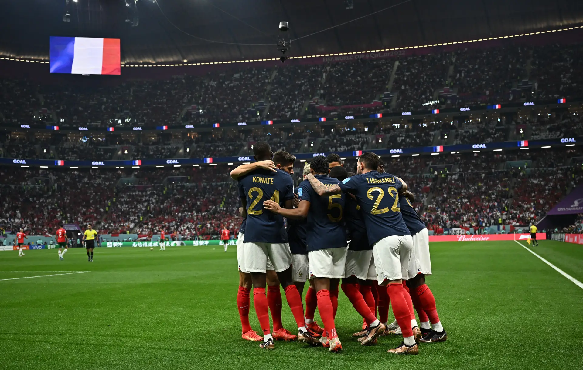 França vence Marrocos e está na final do Mundial 2022