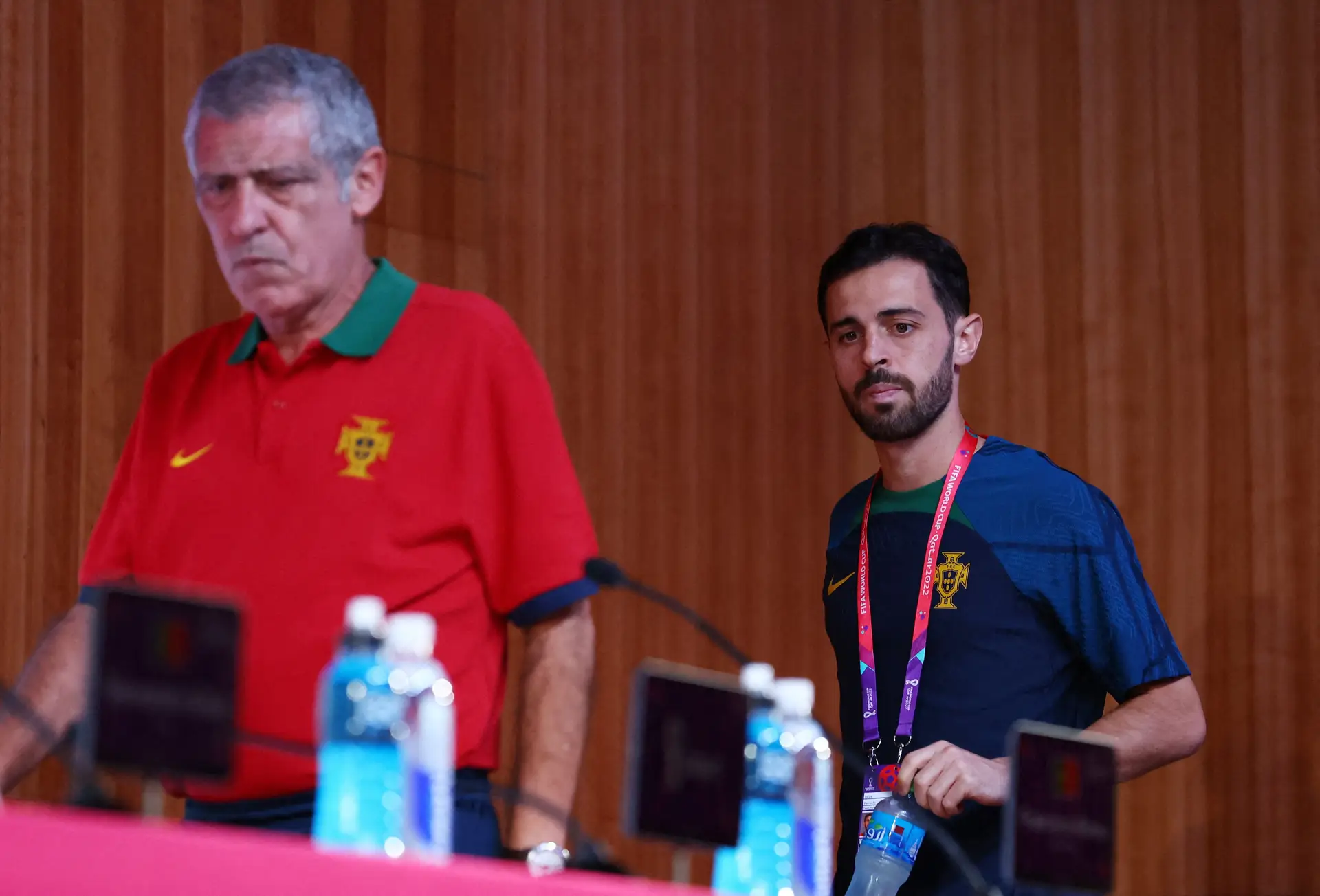 Fernando Santos "ficará para sempre na história do nosso futebol", diz Bernardo Silva