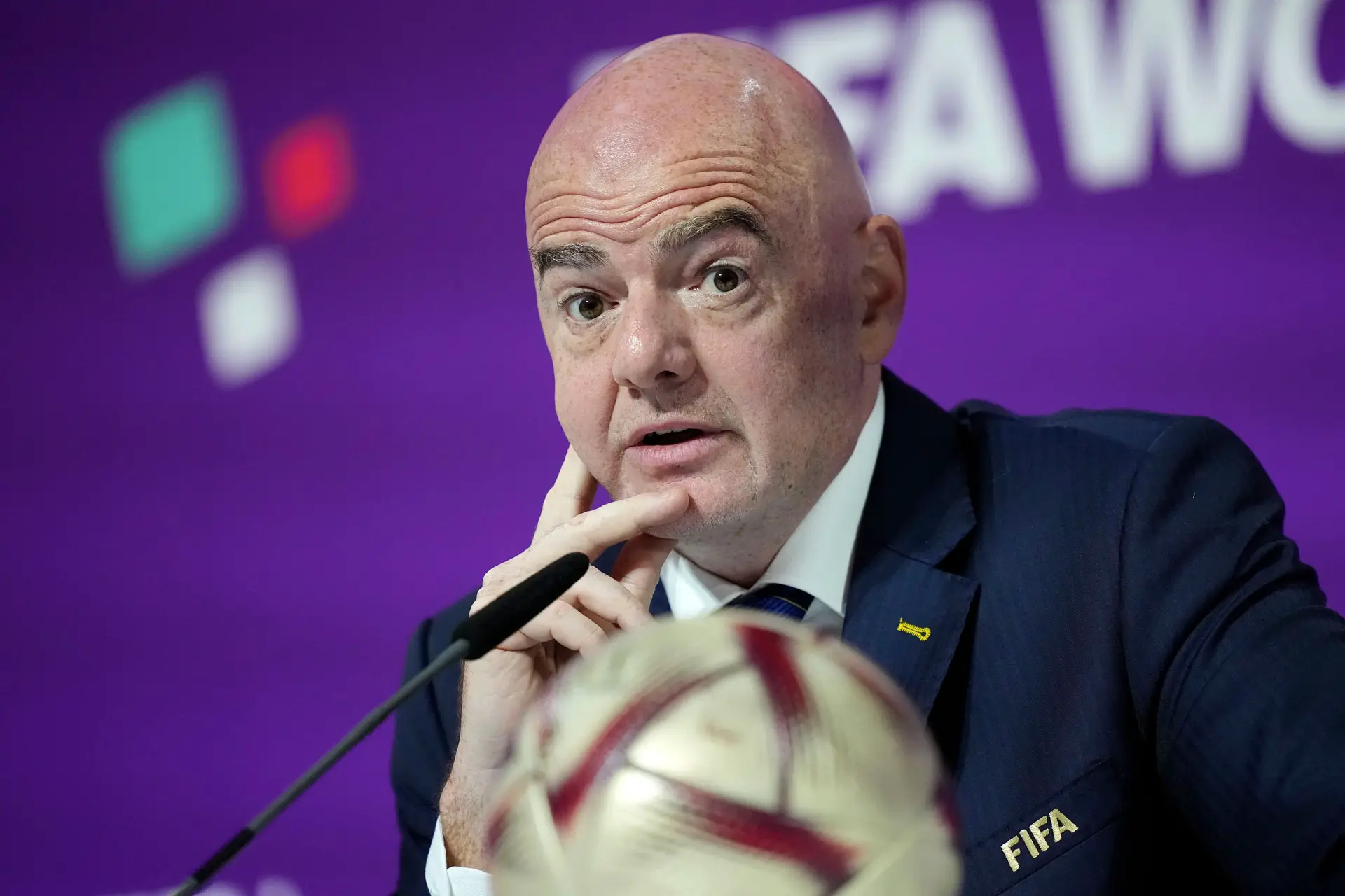 Gianni Infantino: Mundial Feminino "ultrapassou os 524 milhões de euros de faturação"