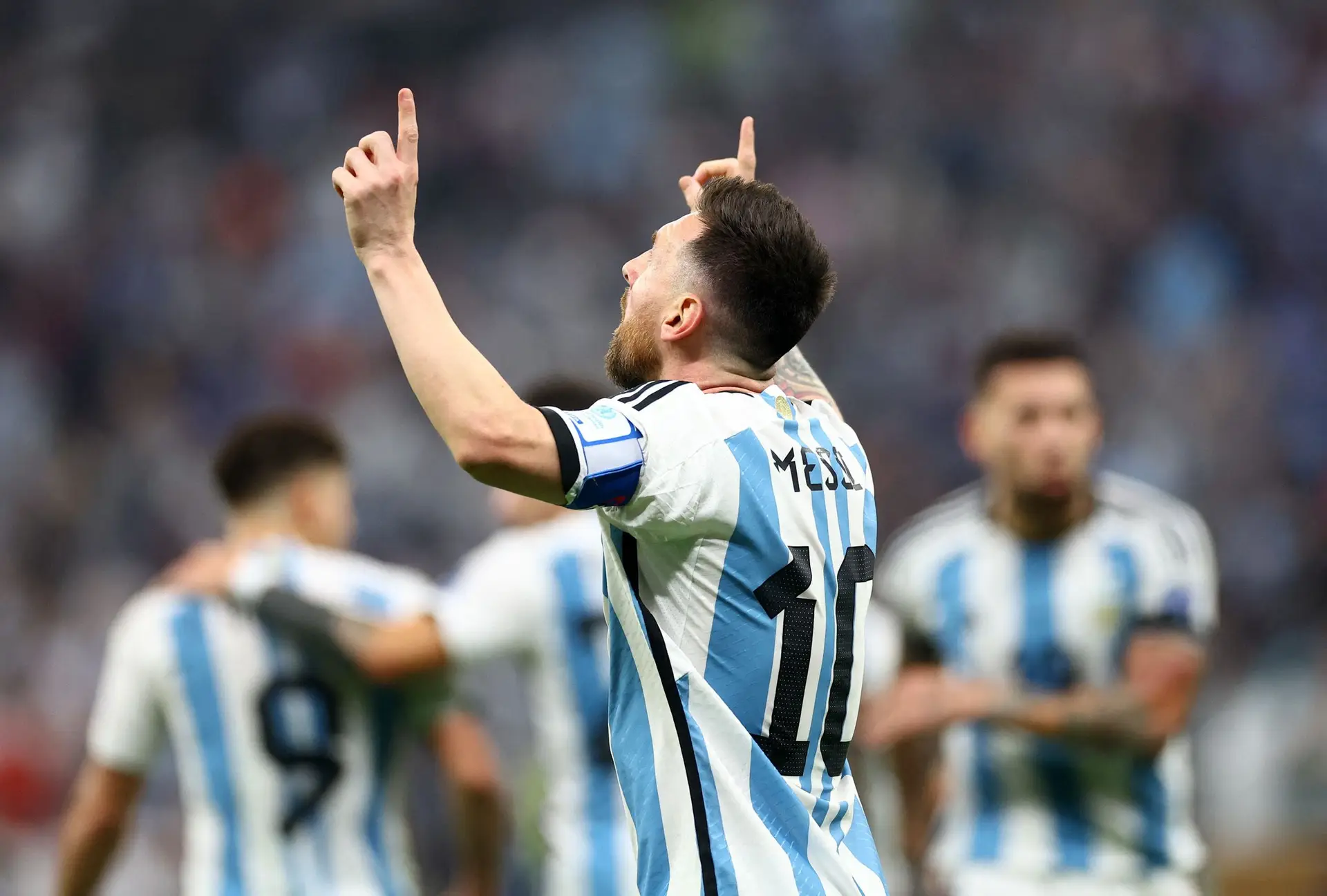 O jogador de futebol argentino Lionel Messi ganhou a sua sexta