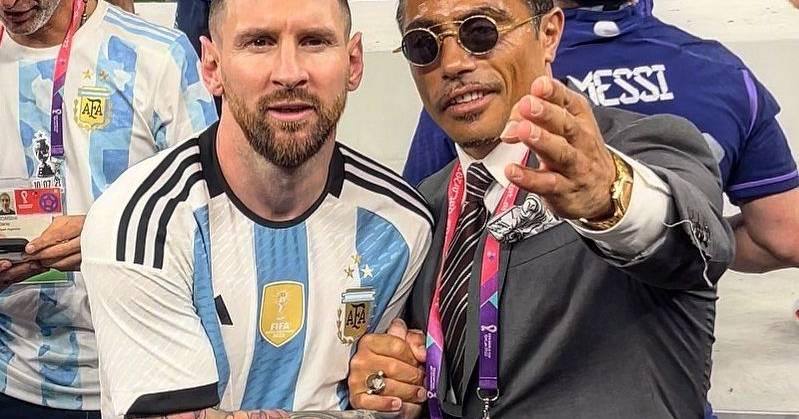 ¿Quién es Salt Bae, el “yeso” de la fiesta de Argentina en la final del Mundial Rusia 2022?