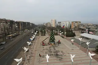Natal triste em Mariupol, no leste da Ucrânia