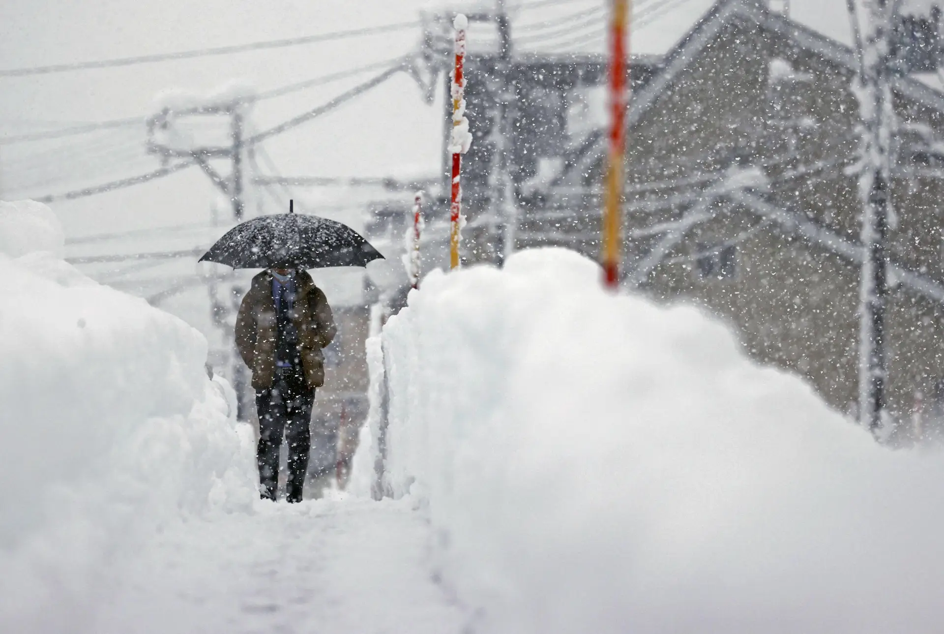 Nevões no Japão: pelo menos 17 mortos e mais de 90 feridos