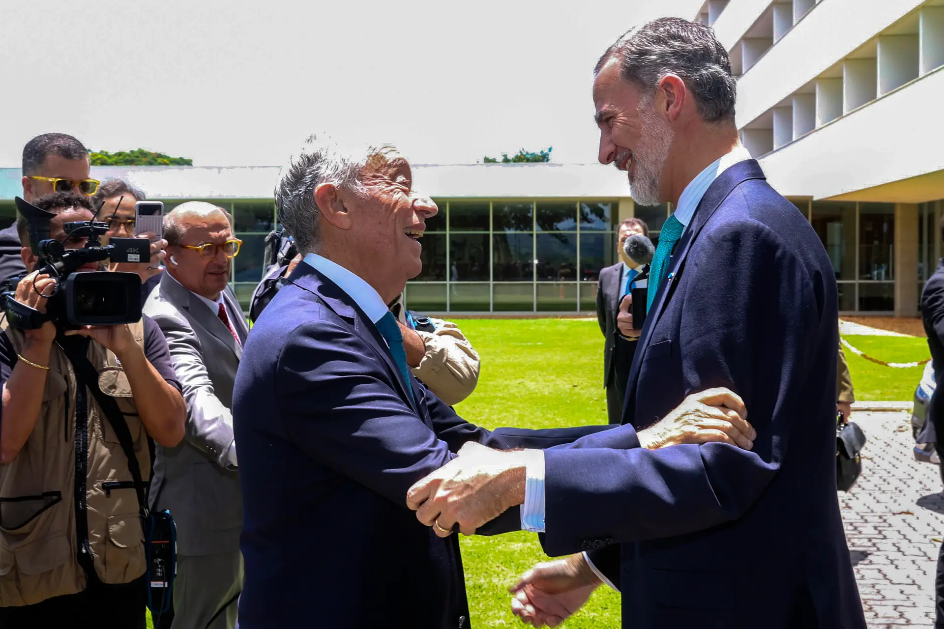Marcelo e Felipe VI tiveram encontro de duas horas antes da posse de Lula 