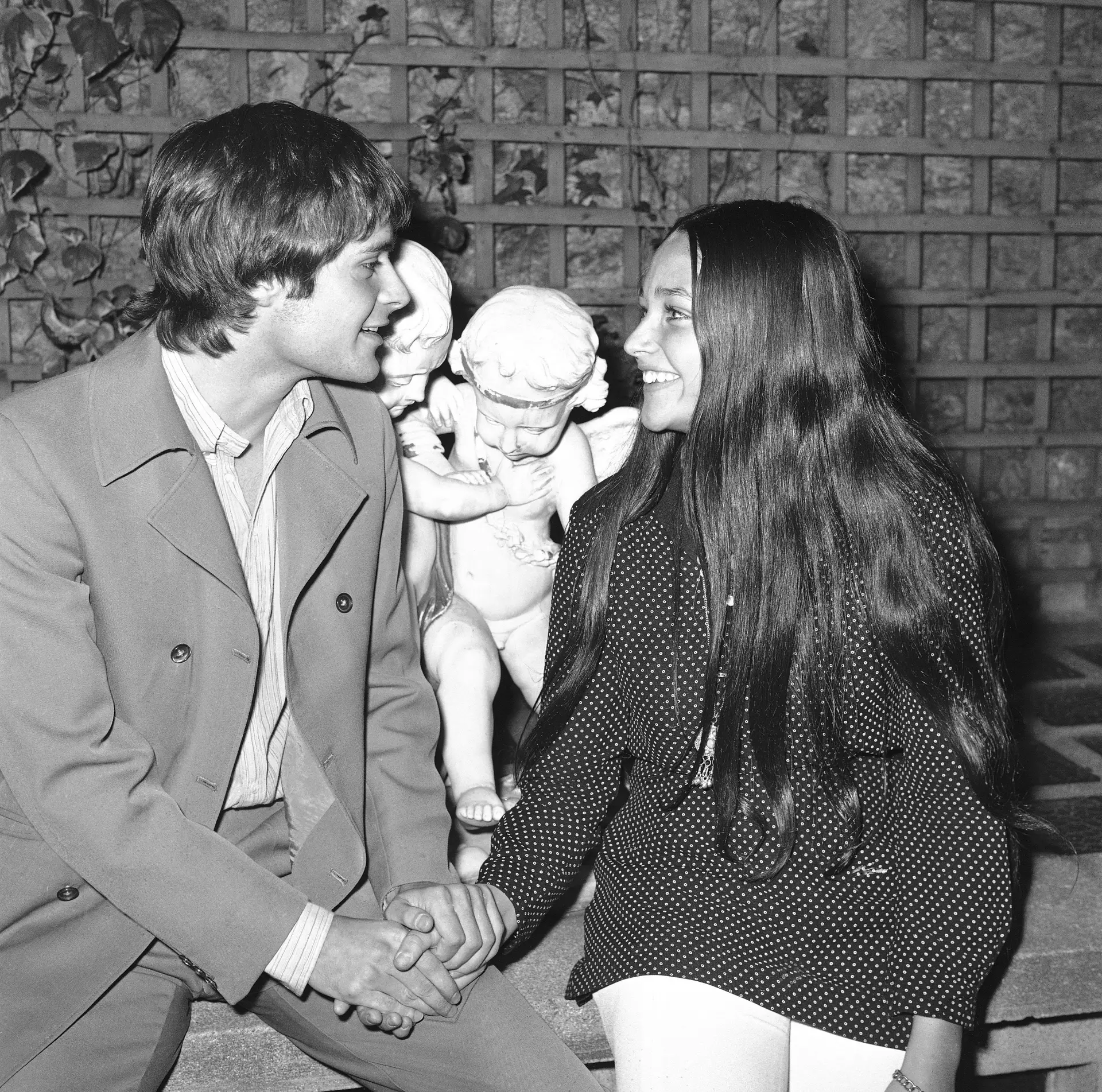Os atores Leonard Whiting e Olivia Hussey (1968)