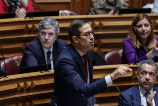Pinto Moreira voltou ao Parlamento esta segunda-feira